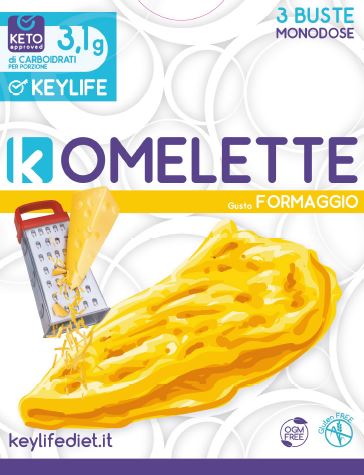 Keylife K Omelette Gusto Formaggio 3 x 31g