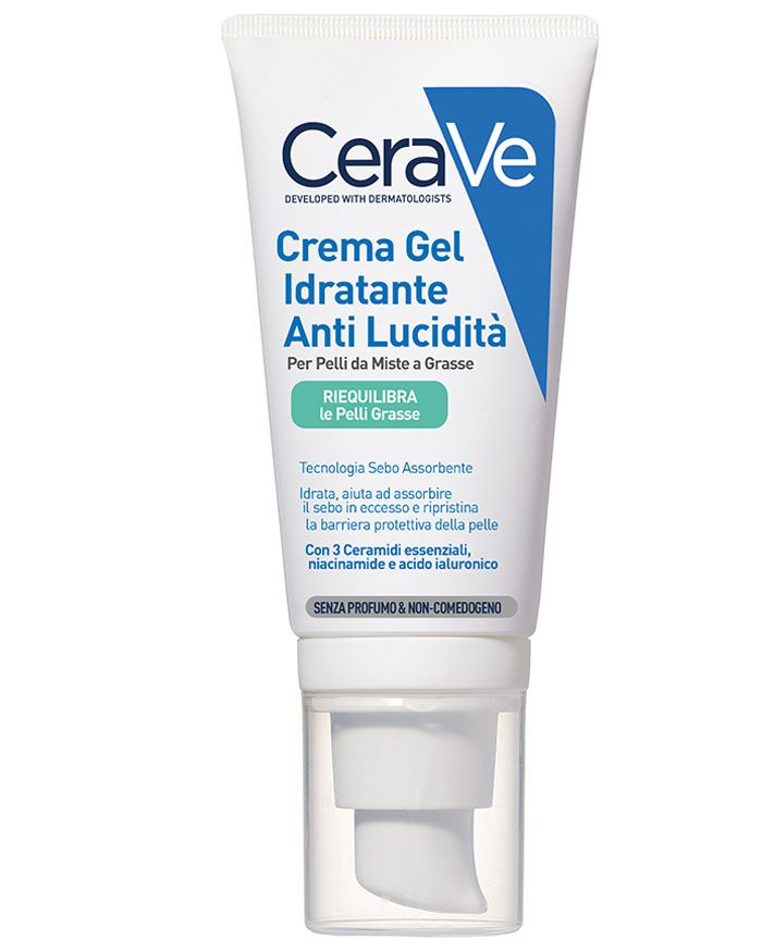Cerave Crema Viso Idratante Anti-lucidità Pelle Grassa E Mista 50ml