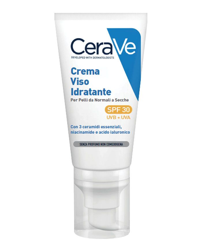 CeraVe Crema Viso Idratante SPF30 24 Ore con Acido Ialuronico 52ml