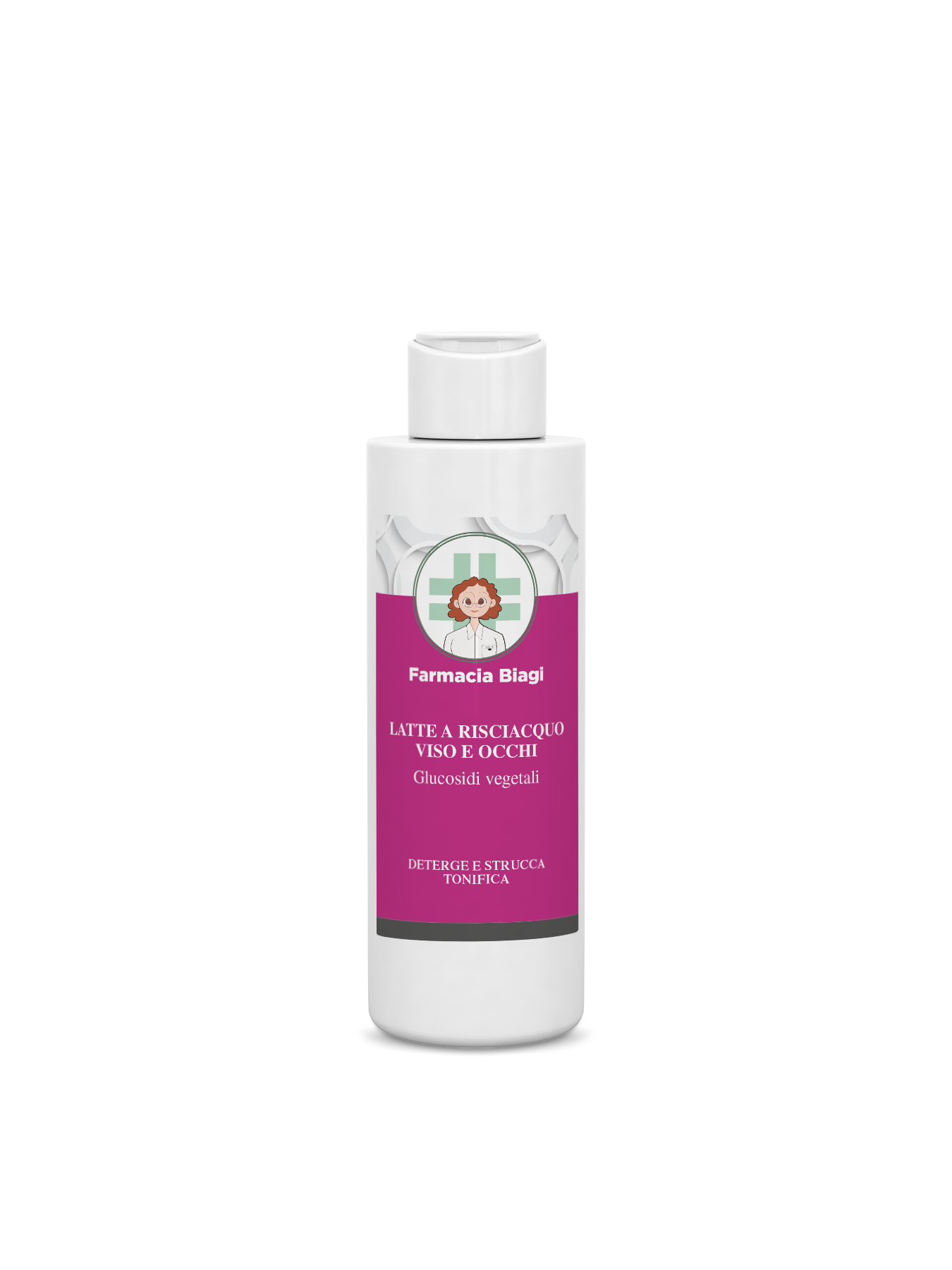 latte a risciacquo viso e occhi