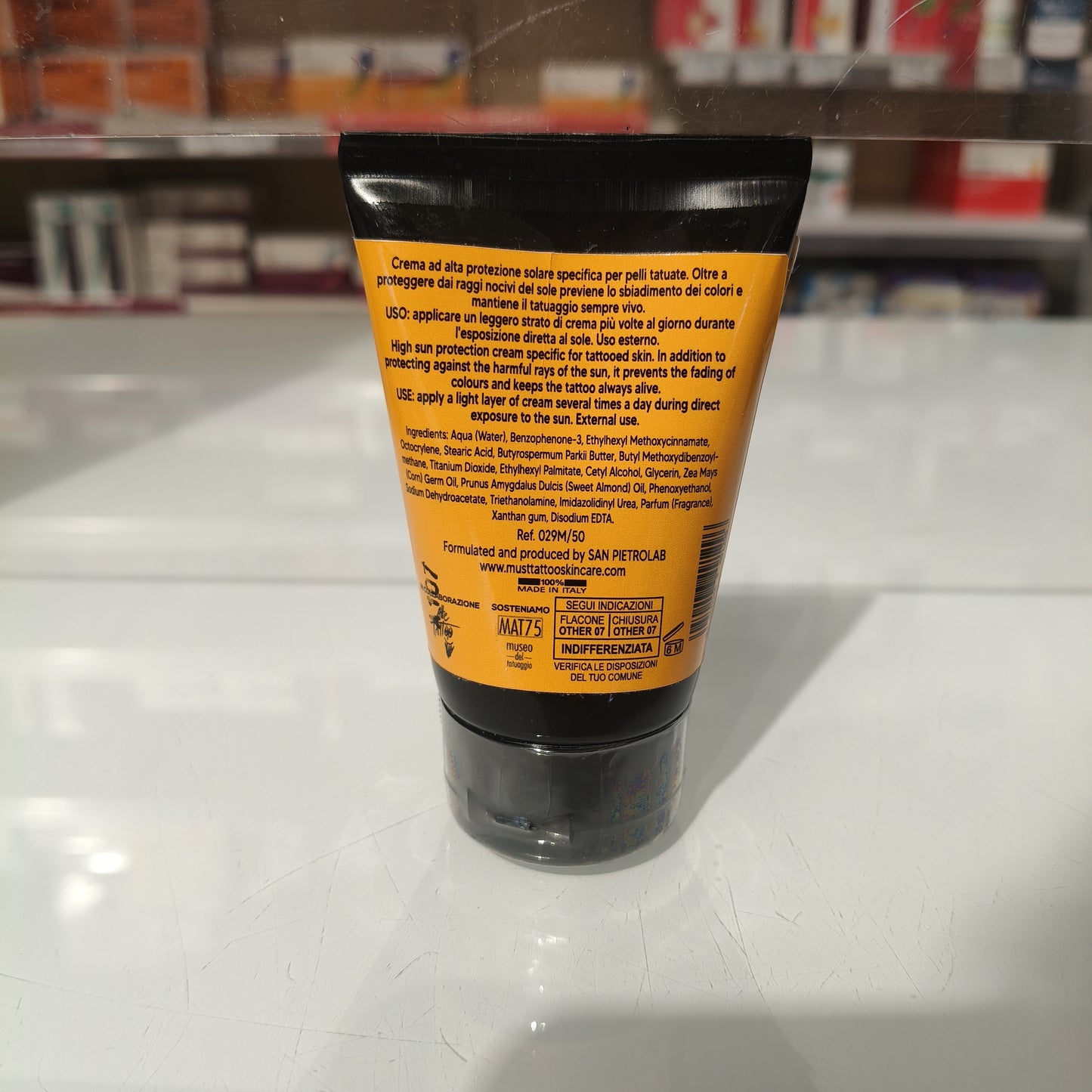 Must tattoo sub cream spf50