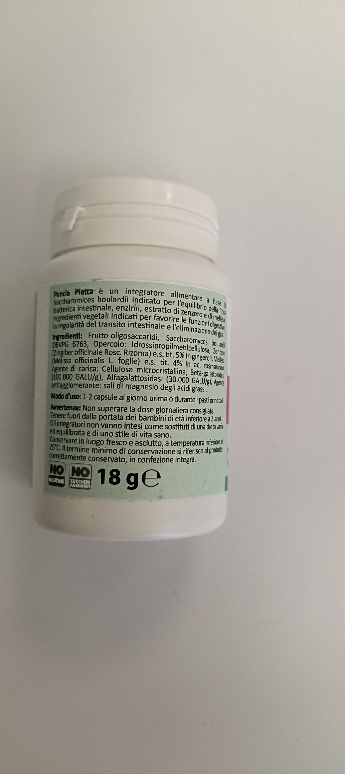 Gonfiore addominale pancia piatta