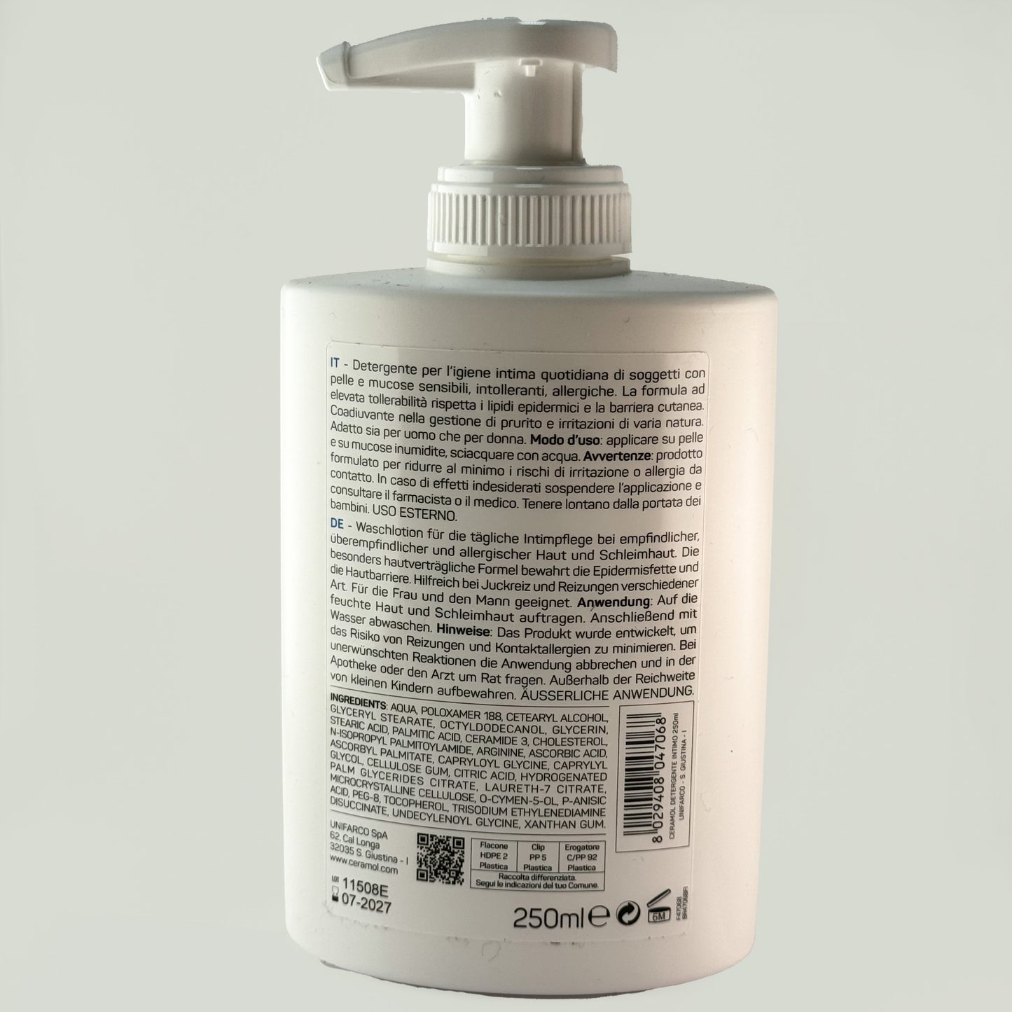 Ceramol detergente intimo