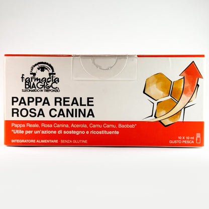 Pappa reale rosa canina